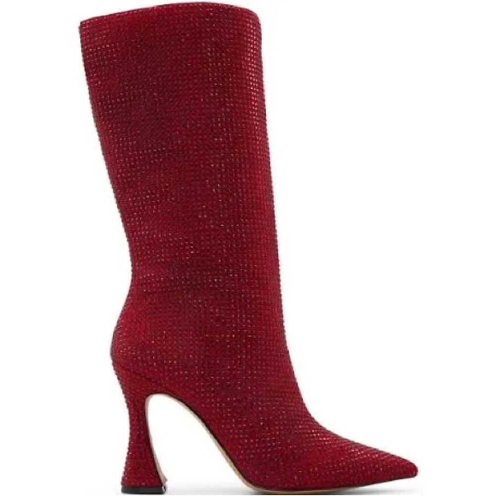 ALDO Red Taylah Mid-Calf Boot